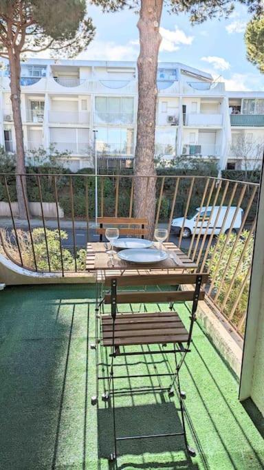 Studio Climatise 4 Pers, Balcon, Parking La Grande-Motte Buitenkant foto